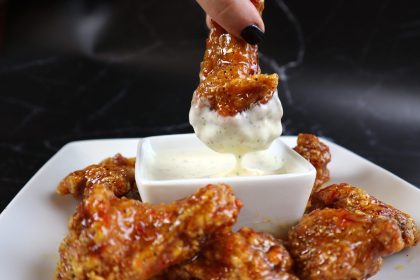 Brad Malone says B & L's wings are set apart by their breading—take a look!