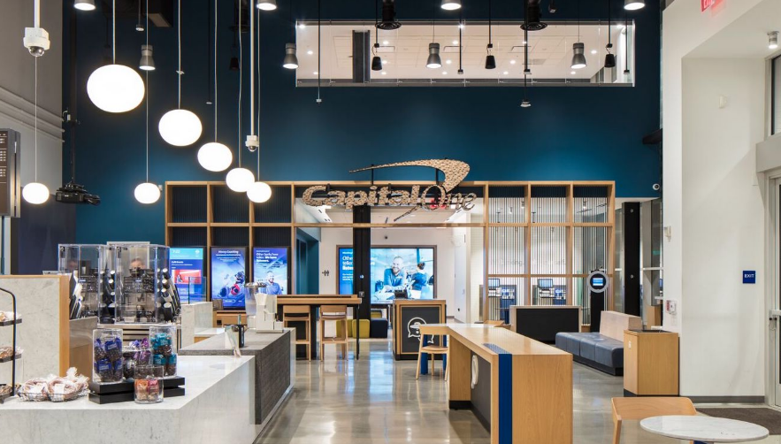 Santa Monica location of Capital One Café