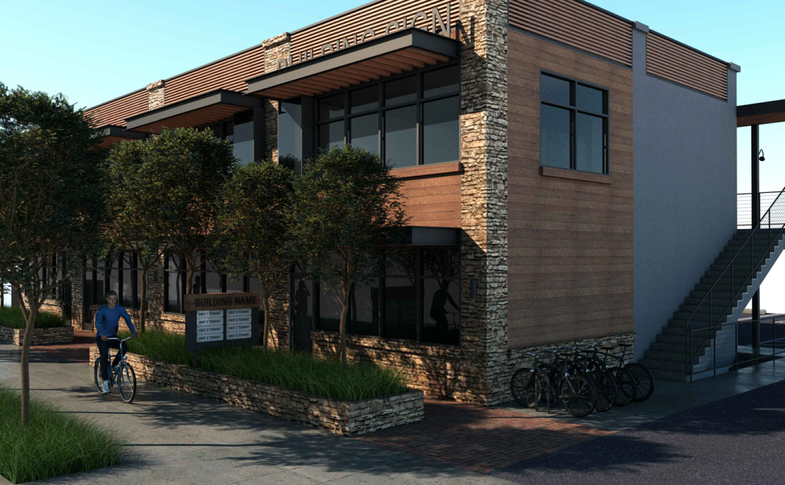 Sunland Office Building 9666 Sunland Blvd. Rendering