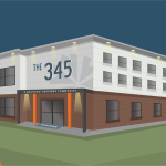 Former Danzig Motel on Chappell Road to Be Transformed Into 31-Unit Community For Men - The 345 Rendering