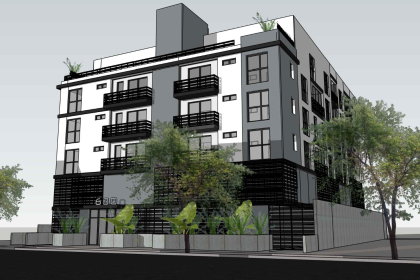 630 N. Oxford Ave. Rendering
