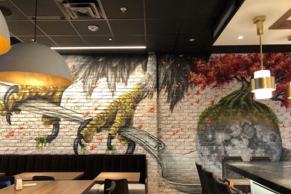 Woodall mural by Thomas Turner