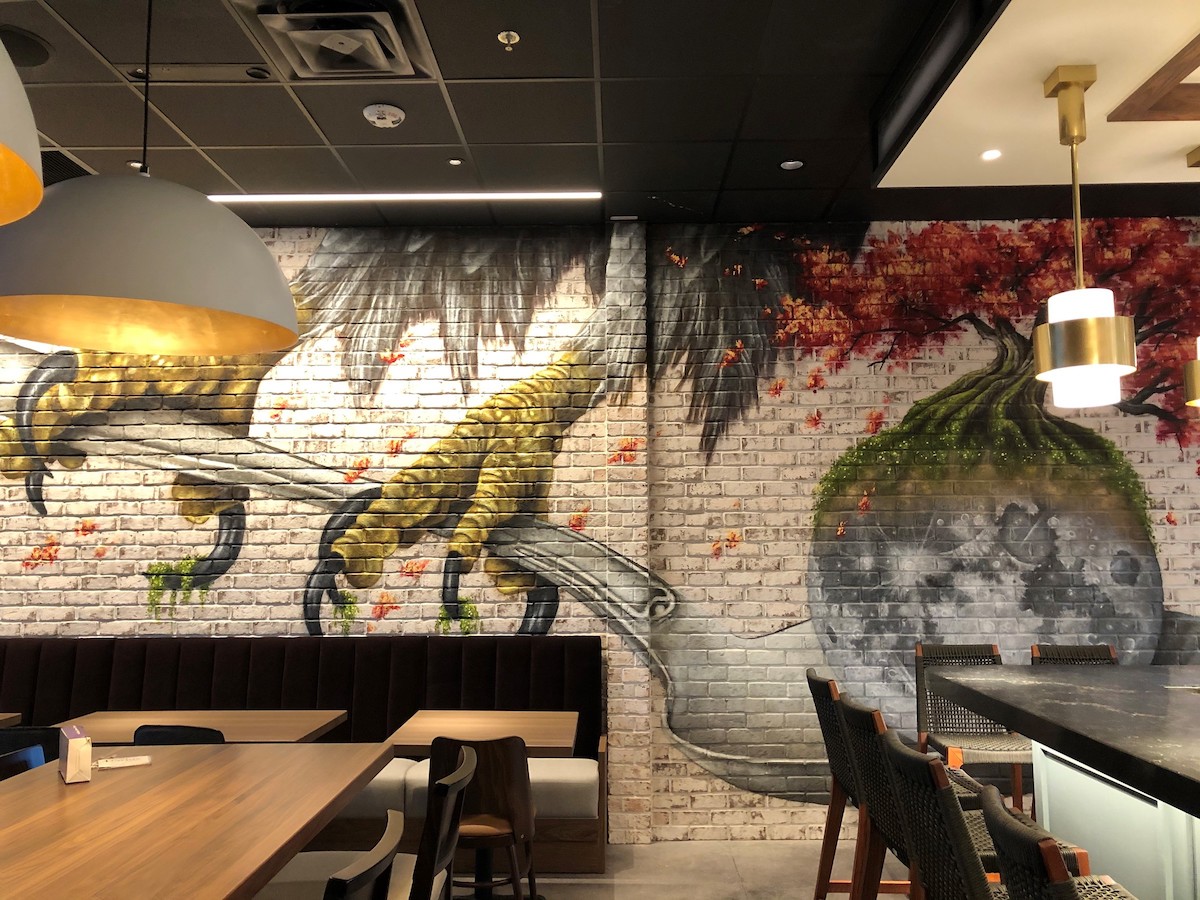 Woodall mural by Thomas Turner