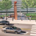 Arts District Plaza Rendering