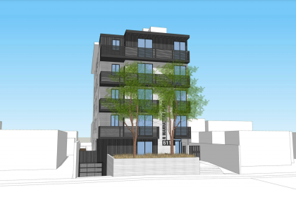 611 North Manhattan Place Rendering
