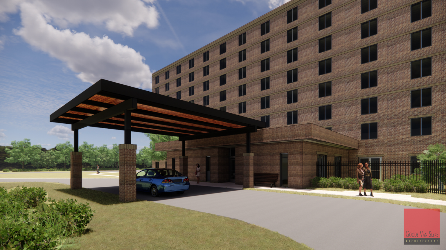 Barge Senior Housing Michaels Organization Project Rendering