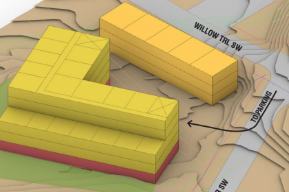 RYSE Creative Village Residential Concept Rendering