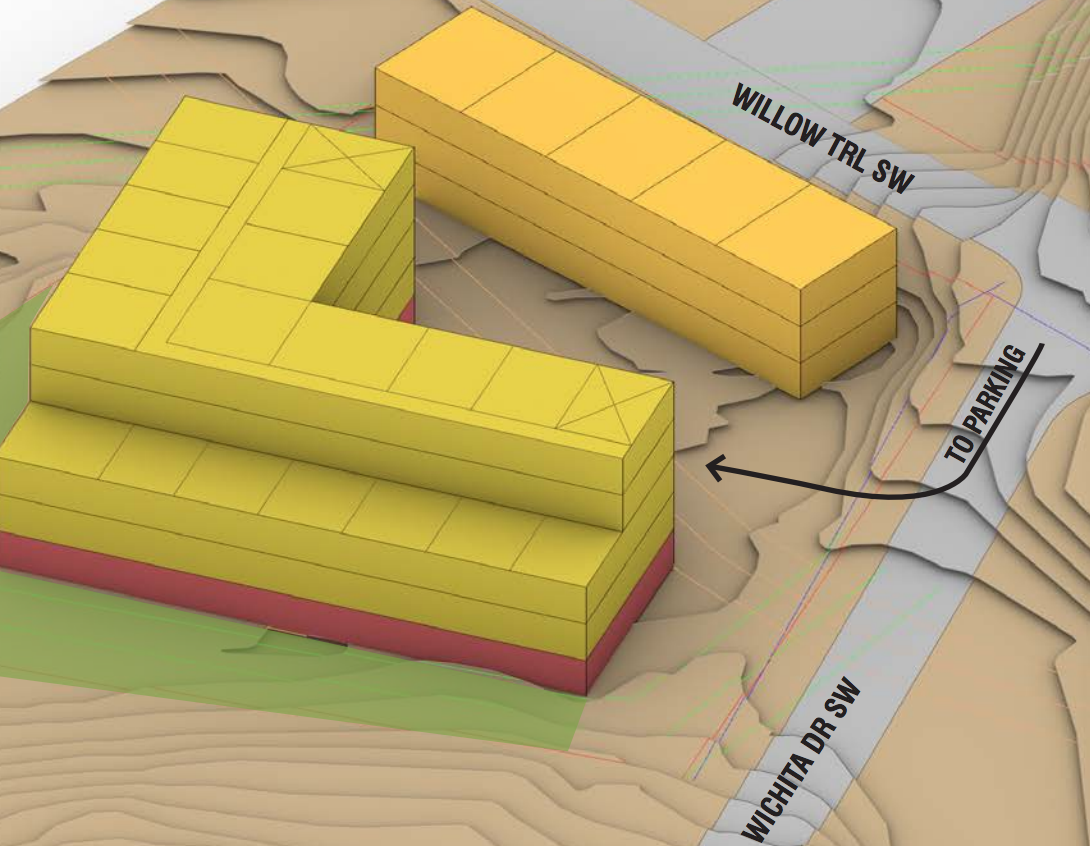 RYSE Creative Village Residential Concept Rendering