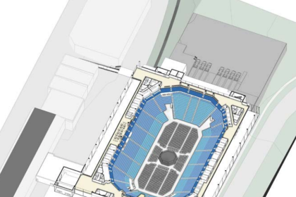 Classic Center Arena Hosts First Public Input Session - Rendering 1