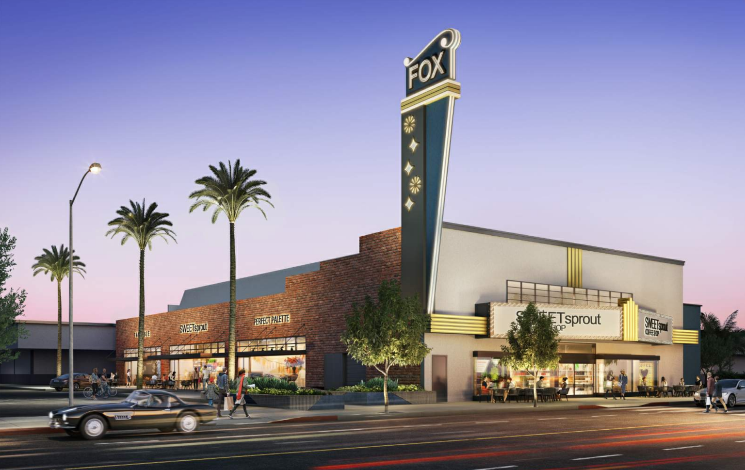 Fox Theater Building Rendering