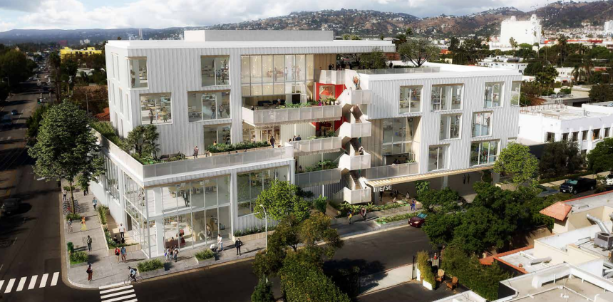 Melrose and Seward Office Rendering