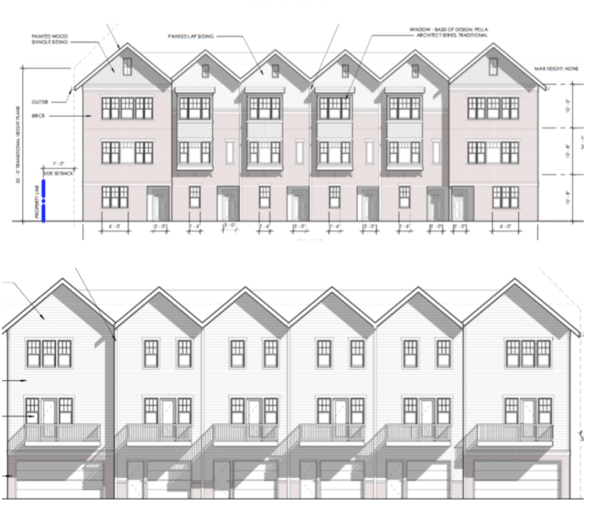 Planned 31-Townhome Chosewood Park Project Heads Before BeltLine DRC