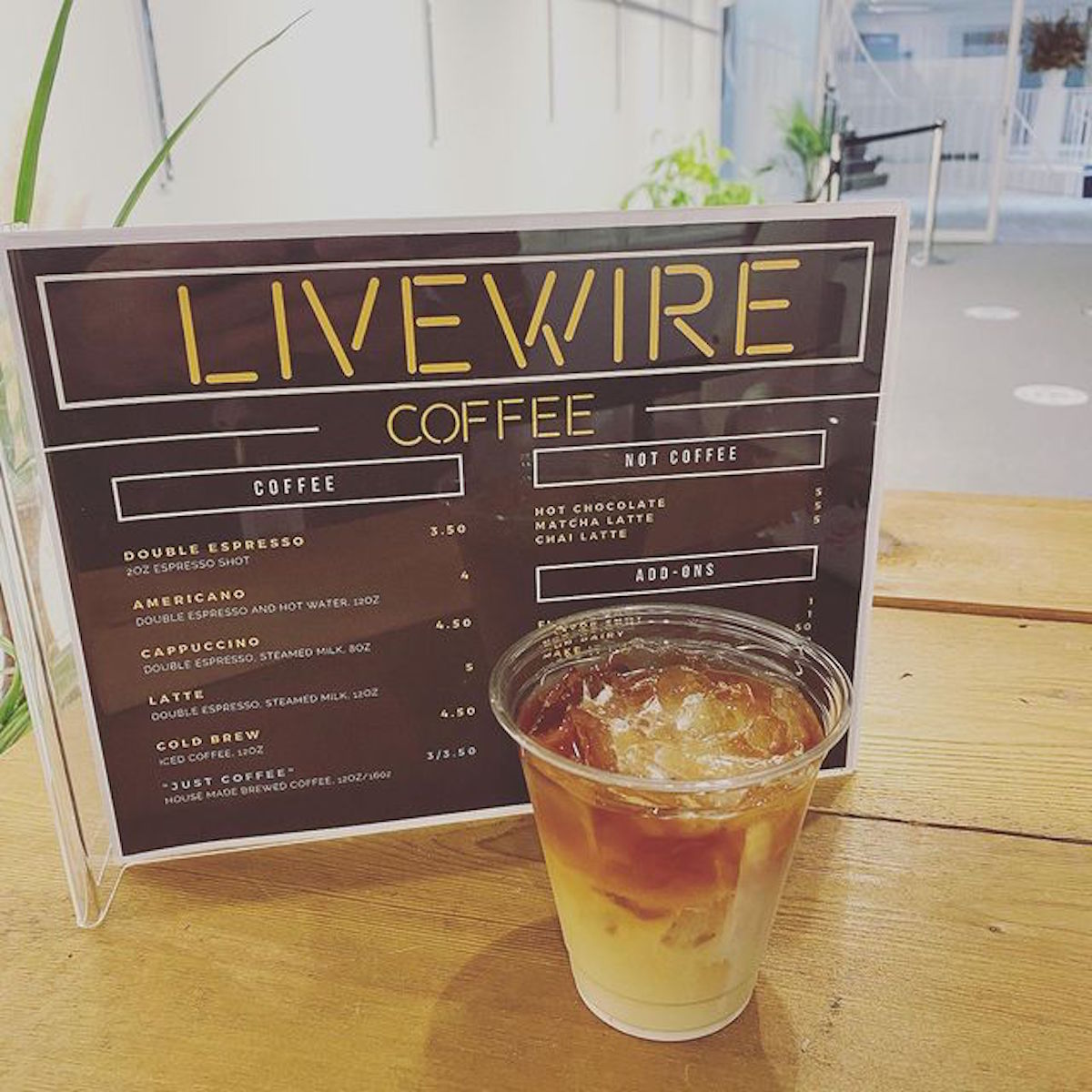 LiveWire Coffee Getting Ready to Open First Brick-and-Mortar