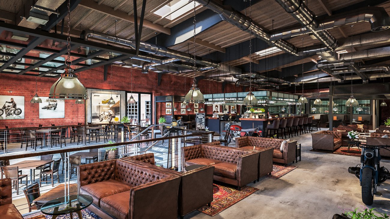 London's Bike Shed Motorcycle Co. Burns Rubber on Road to DTLA