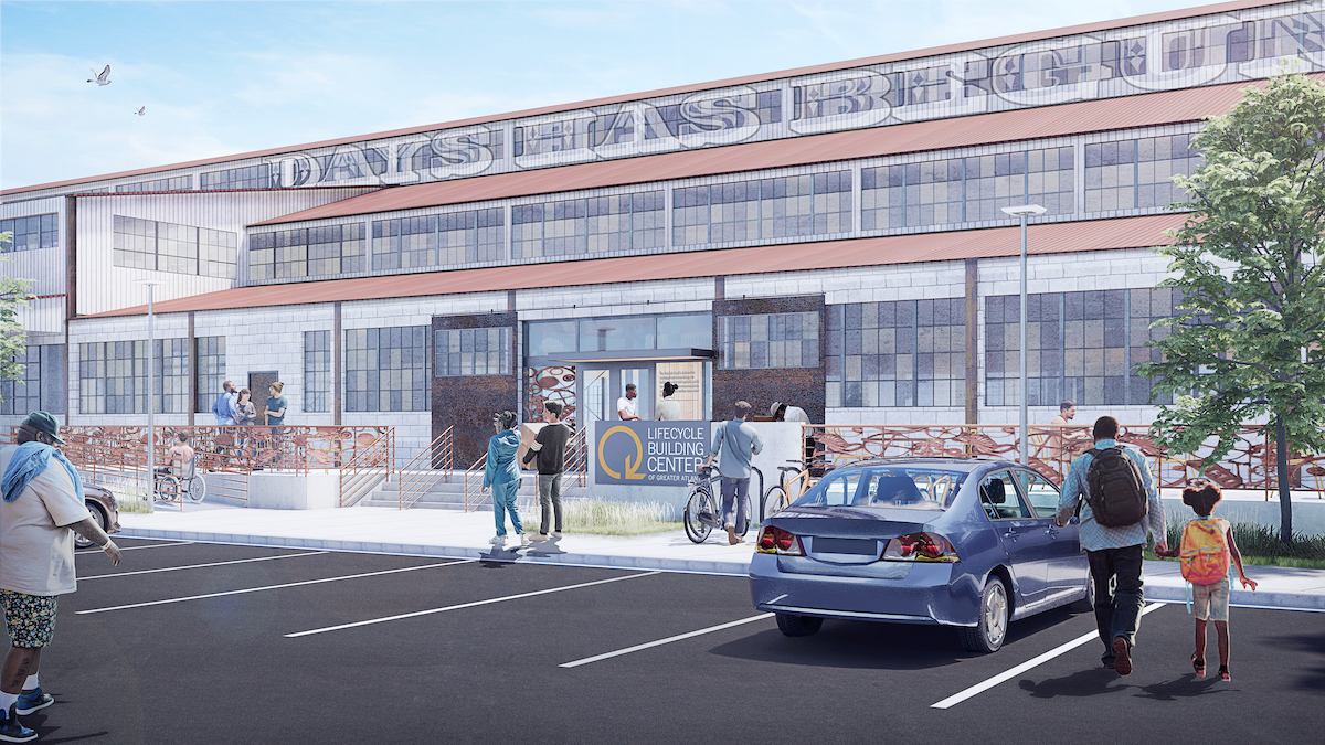 Southwest Atlanta’s Lifecycle Building Center 'Break Ground' June 22 on Multi-Million Dollar Reno - Rendering 1