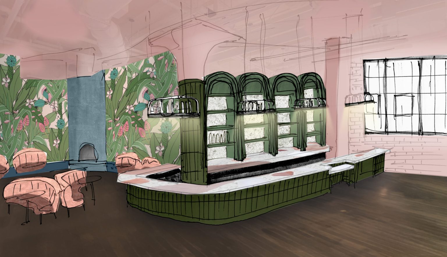 Atrium is Opening in Ponce City Market's Central Food Hall