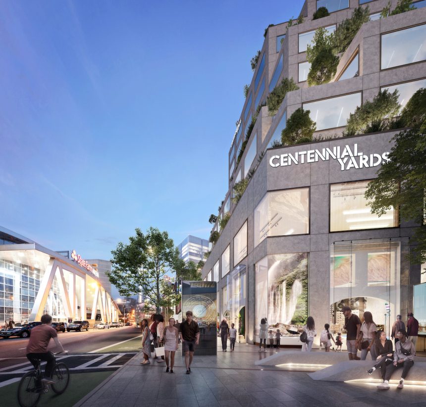 Centennial Yards Releases Refined Site Plan - Rendering 1