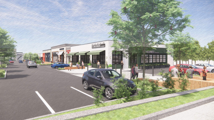 Disco Kroger Renovation Rendering 1