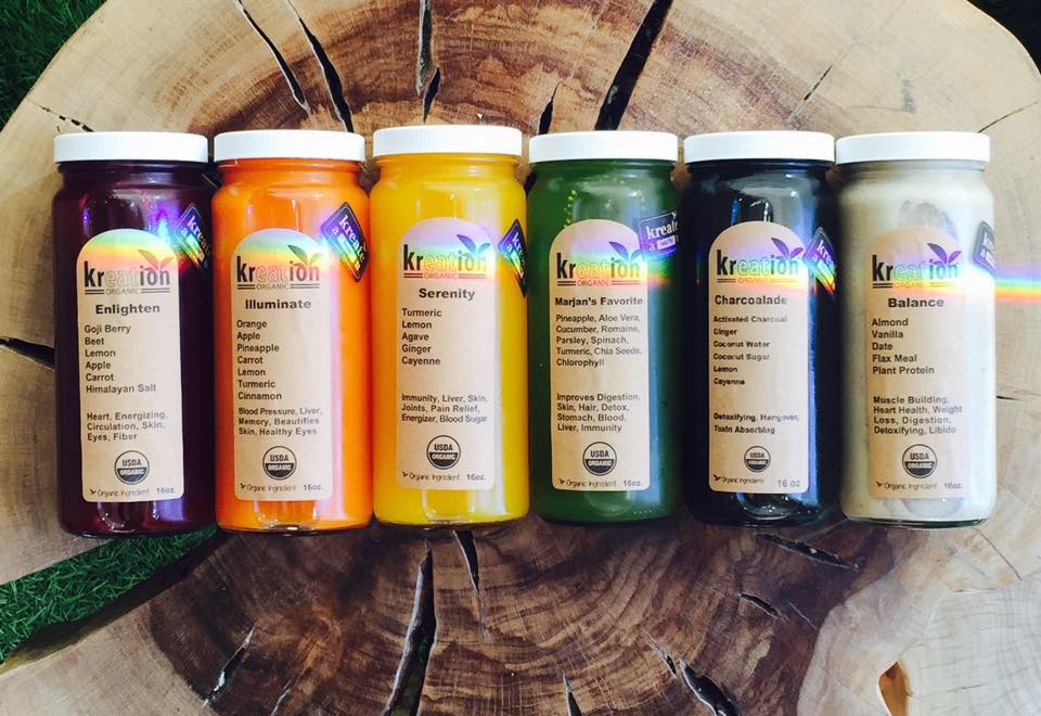 Kreation Organic Juicery Heads to Pasadena