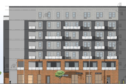 807 South Bonnie Brae Rendering 1