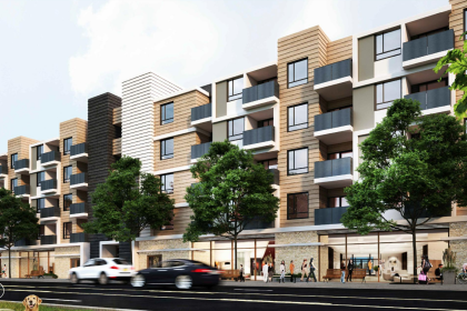 Canoga Apartments Rendering 1