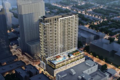 PMG, Greybrook Acquire 811 Peachtree St. NE for $20.3M to Develop Society Atlanta - Rendering 1