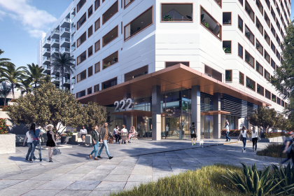 222 West 6th Street Rendering 1