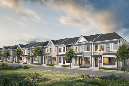 Almond Park Townhomes Rendering