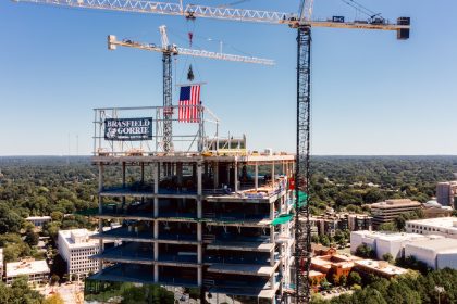 Midtown Union’s Office Tower Tops Out - Photo 1