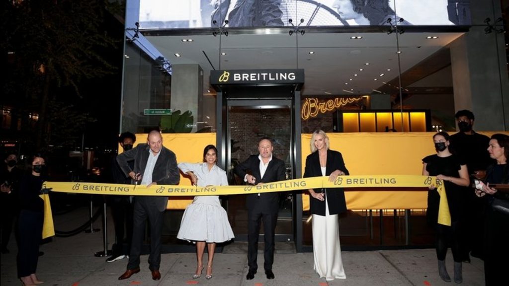 Redesigned Breitling Boutique Opens In New York