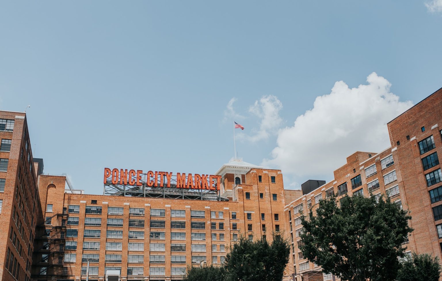 Korean Night Market Getting Food Stall in Ponce City Market