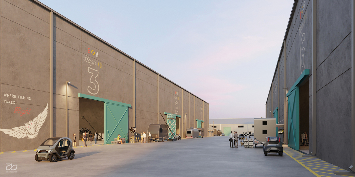 Stone Mountain To Get World’s 'First' Purpose-Built, LEED Gold-Certified Film, TV Campus - Rendering 1