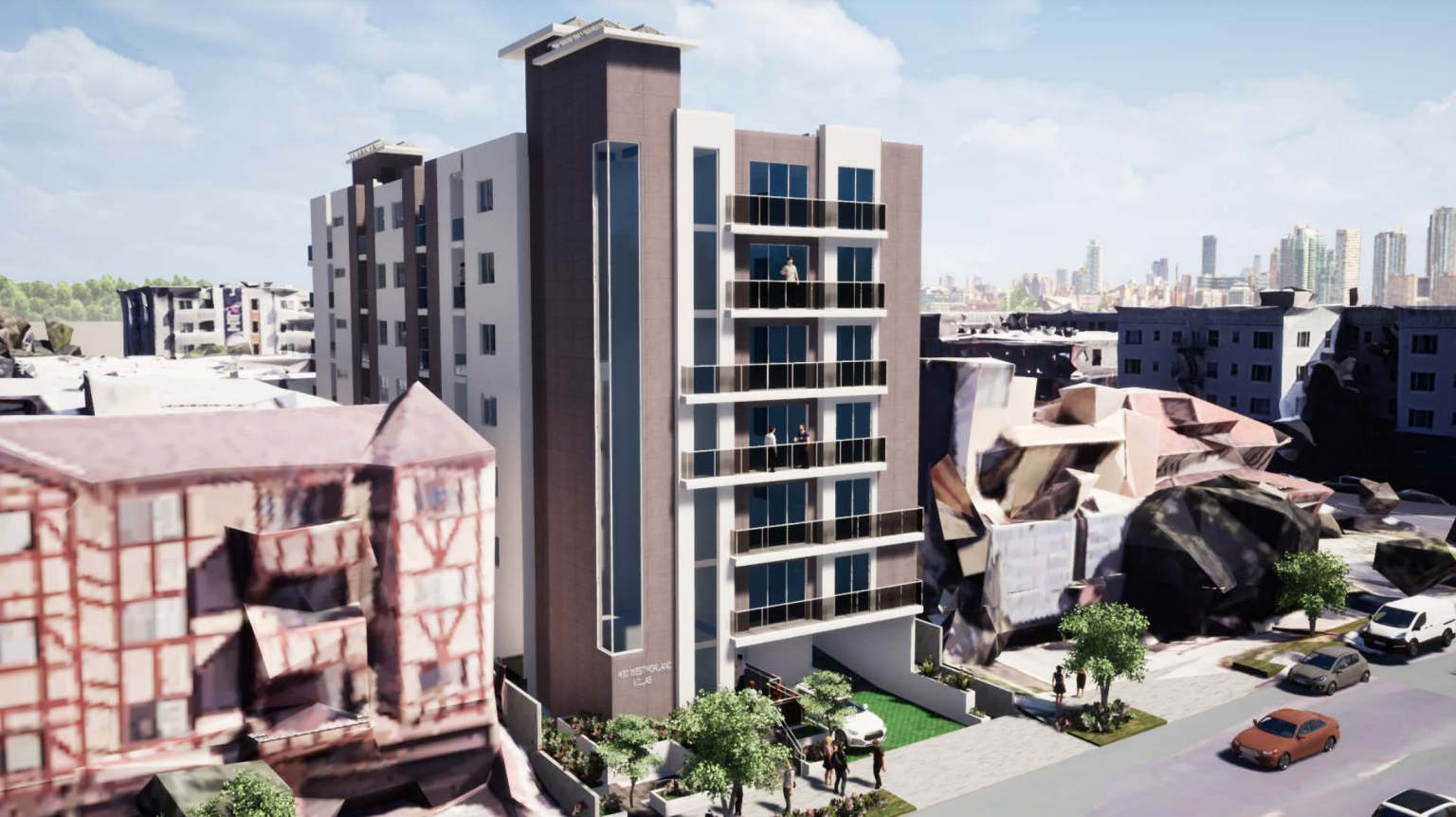 430 Westmoreland Villas Project Rendering 1