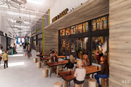 Midtown Promenade Announces Nine New Tenants, Redevelopment Underway - Rendering