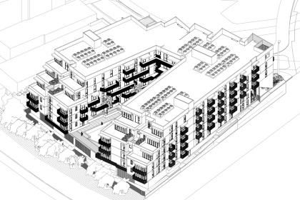 The Crescent Apartments Project Drawing 1