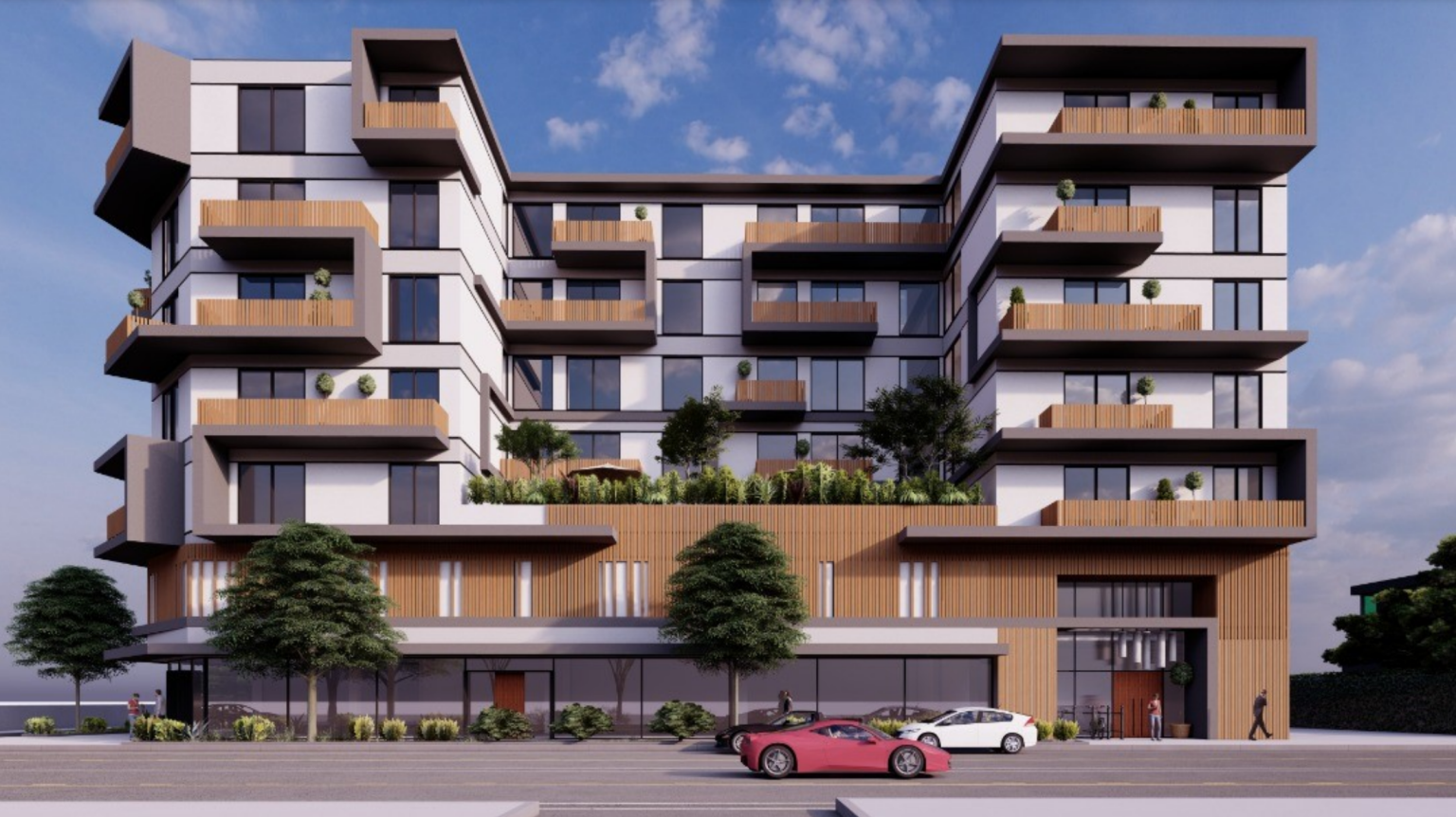 The Plaza Apartments Rendering 1