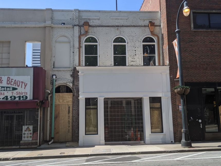 Amin Fragrance Files Permit App for 101 Peachtree St SW