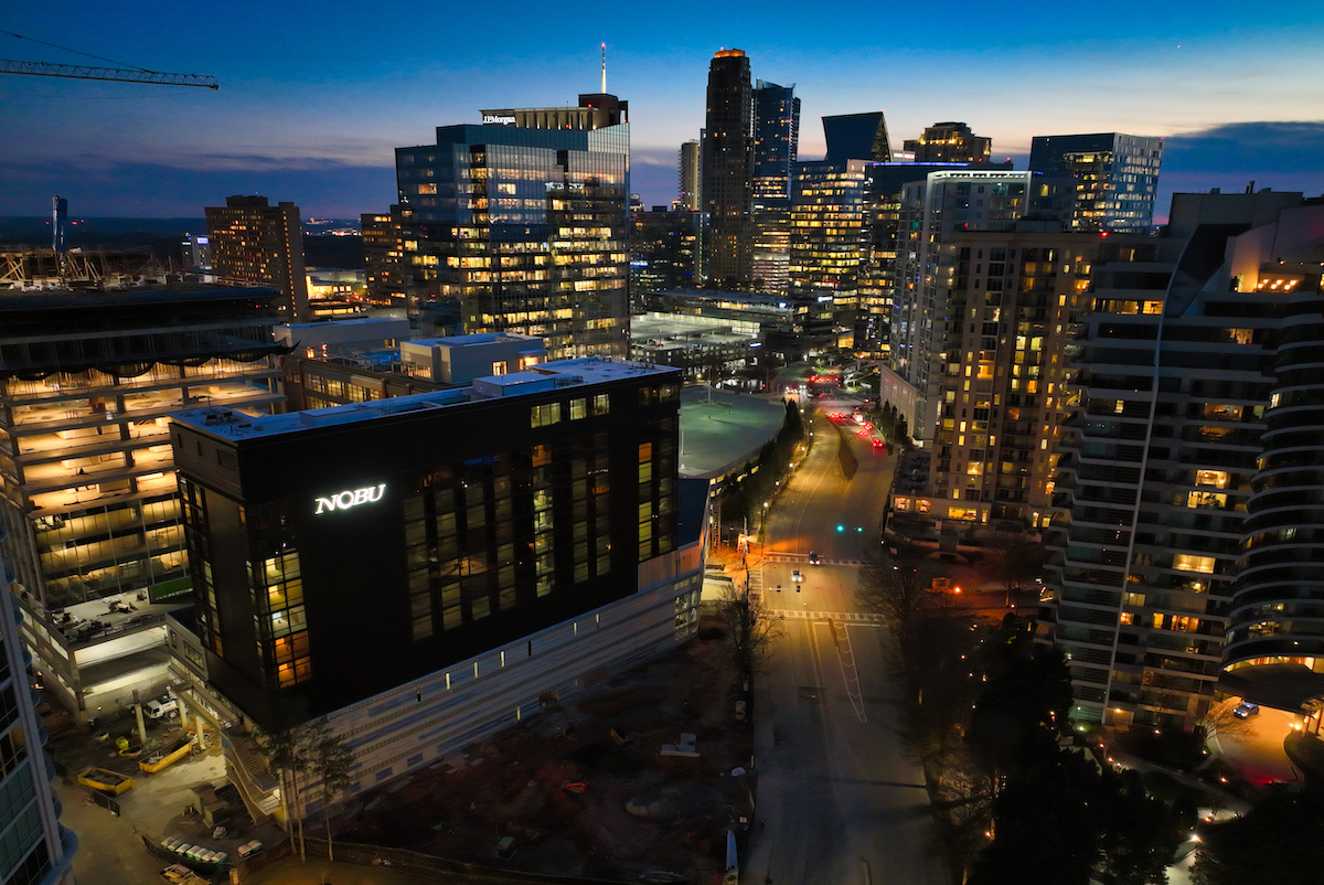 Nobu Hotel Marquee Sign Signals Phipps Plaza Redevelopment Progress - Photo 1