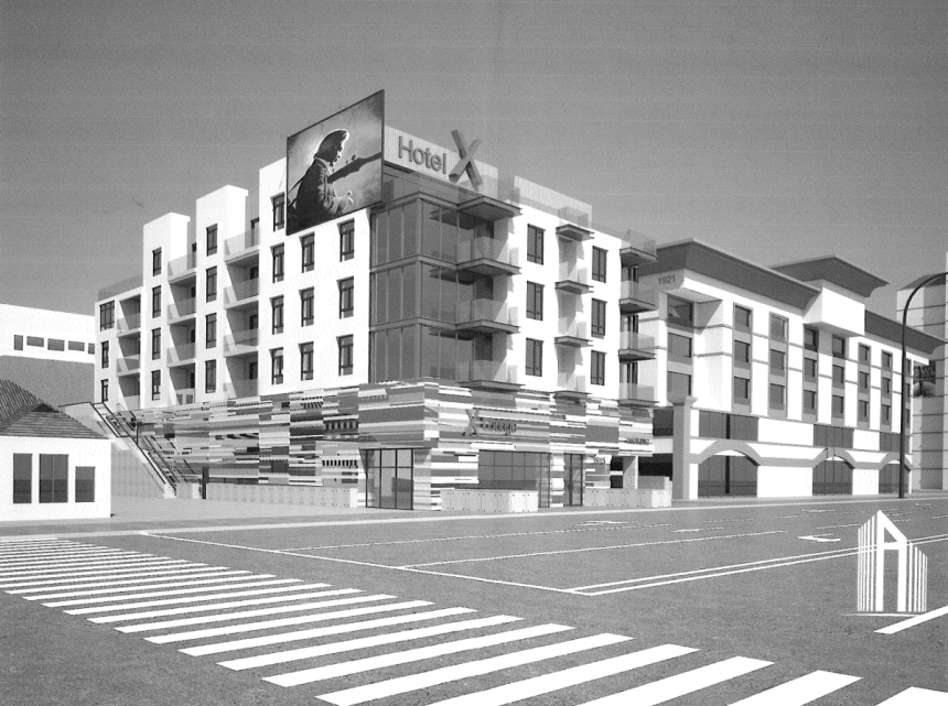 1915 Highland Hotel Rendering