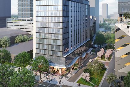 Hotel Planned in Midtown Union to be Called Kimpton Wade Hotel, Will Open Summer 2022 - Rendering 1
