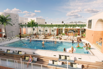 'Rooftop Experience' From Slater Hospitality Gets Opening Timeline in The Interlock - Rendering 1