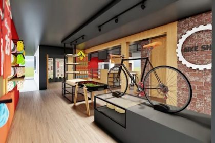 A Bike-Themed Coffee Shop Will Soon Arrive in Suwanee original rendering