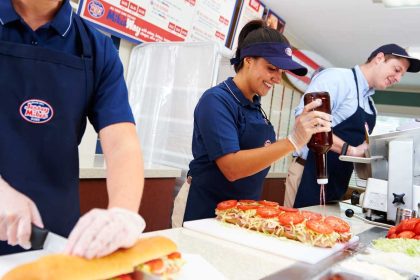 A Sub Above, Coming Right Up, to Dallas's Frankford Pavilion