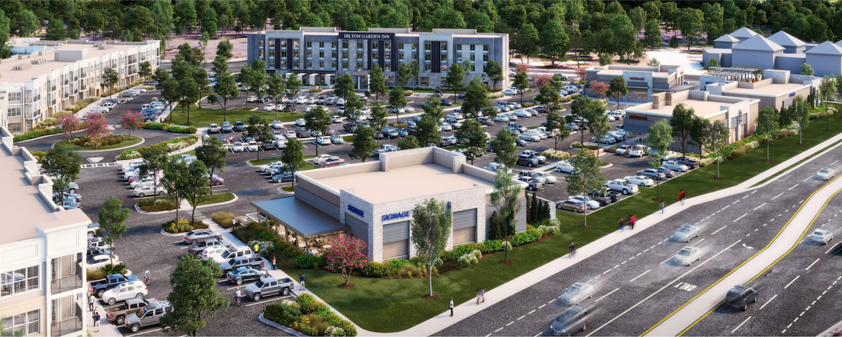 Construction Begins on Ariston’s Second Phase, To Be Anchored By Hilton Garden Inn hotel - Rendering 1