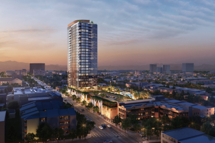 1050 La Cienega Project Rendering