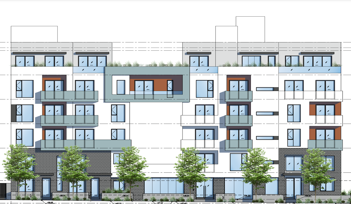 Barrington Apartments Rendering