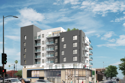 Mountain View Apartments Project Rendering 1