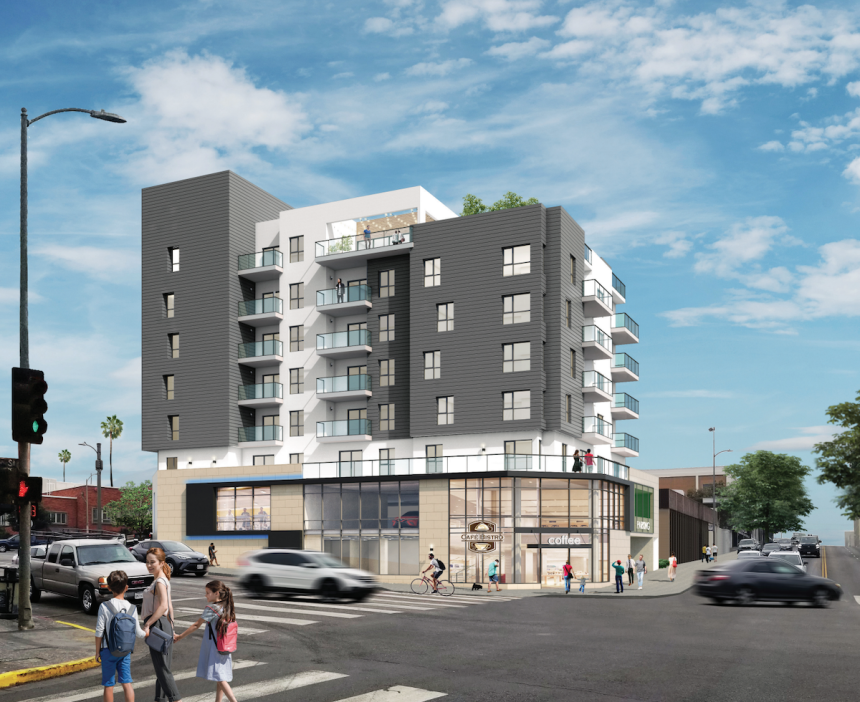 Mountain View Apartments Project Rendering 1