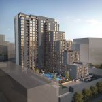 Construction begins on 1441 Peachtree, 350-unit, 28-Story Midtown Tower - Rendering 1