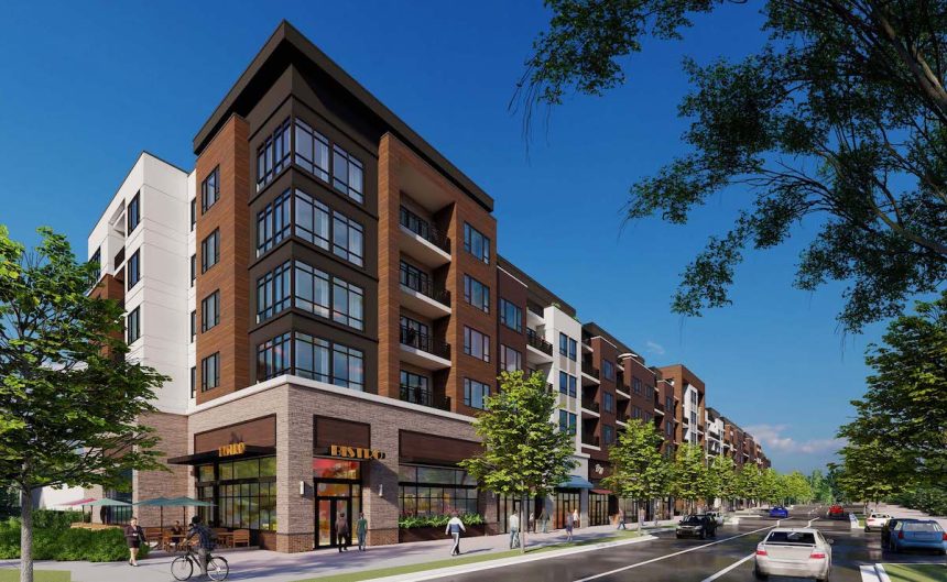 Construction Underway on Parkside on Dresden